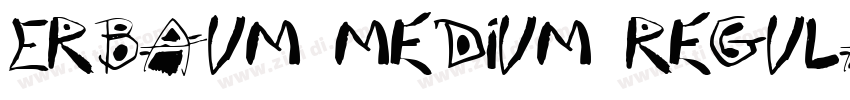 Erbaum Medium Regula字体转换